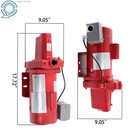 Shallow Well Jet Pump 115 230 Volt Cast Iron 1 Hp 23 Gpm 602208