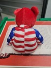 Ty Beanie Baby 2001 - Liberty The Bear  red Head Version  - Rare  Retired  Error