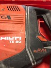 Hilti Rotary Hammer Te 80 Atc avr Combihammer Demolition Drill In Case