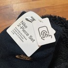 Nike Cozy Peak Beanie And Gloves Set   Black One Size 