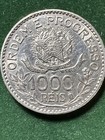 Brazil  1913 A Silver   900  Coin 1000 Reis Common Series