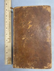 1814 Book - Theory   Practice Of Surveying - Robert Gibson - Leather Bound