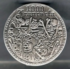 Color Skulls And Bones  Souvenir  Challenge  Collectable  Hobo Nickel Coin Gift