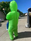 Inflatable Costume Alien Hug From Back Outfit Halloween Cosplay Party Adult Size