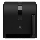 Push Paddle Roll Paper Towel Dispenser By Gp Pro 54338a Black