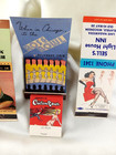 Vtg Feature Girly Matchbook S-full Unstruct   Matchbook Covers Lot Of 5
