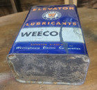Vintage Weeco Elevator Lubricants Westinghouse Electric Corp  Oil Can