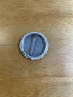 Pink Ice Cream Image Graphic Strawberry Canada Vintage Metal Pinback Pin Button