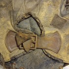 Vintage 1930s Spalding Buckle Back Leather Catcher s Rht Baseball Glove - Rare