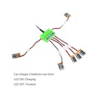 4x 3 7v 220mah 1s Lipo Battery 35c 6-in-1 Charger   Jst-ph2 0 Cable For Rc Drone