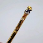 Vintage Gold Tone Pen - Fraternal Order Of Eagles Foe Gold Tone Enamel Dry Pen26