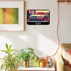 Vintage Racing Car Tin Sign  Retro Garage Metal Sign  Car Lover Gift wall Decor