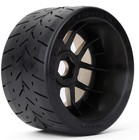 Powerhobby 1 8 Gripper 54 100 Belted Mounted Tires 17mm Gold Wheels V2  2 