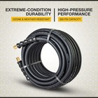 Klutch Rubber Air Hose  3 8in  X 50ft   300 Psi