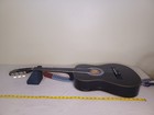 Unbranded Black Acoustic Guitar With Strap   Gig Bag  034