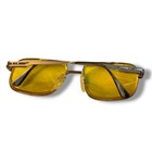Vtg Safilo Elasta 3038 Italian Aviator Sunglasses Eyeglasses Frames Only Pilot