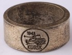 Kursk 1943 German Tank Wwii Panzer Ring Ww2 Pendant Armored Force Size 11 Silver