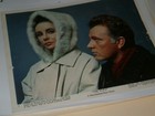 Elizabeth Taylor And Richard Burton In Vips Numbered Lobby Card