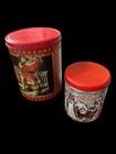 Vintage Coca-cola Metal  Christmas Tins Lot Of 4