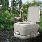 Camco 2 6 Gallon Portable Toilet With Detachable Holding Tank And Carry Handle