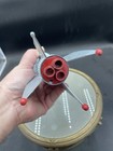Vintage 1957 Astro Mfg Berzac Creation   Rocket Space Ship Mechanical Coin Bank