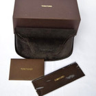 New Authentic Tom Ford X-large Sunglasses Box Velour Case Sealed Cloth Documents