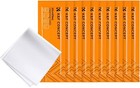 K f Concept 10 Pcs Microfiber Cleaning Cloths Washable Reusable For Glasses Lens