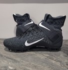 Nike Alpha Menace Elite 2 Football Cleats Black Flyknit Men s 10 5 Ao3374-001