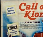 Call Of The Klondike Original Quad Movie Poster Kirby Grant Chinook 1950 Rcmp