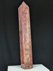 Strawberry Quartz Tower Crystal Large Big Tall Point Gemstone Chakra Wand