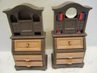 Lot Playmobil Victorian Furniture House Parts Secretary Desk Chairs Fire Place