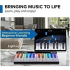 Gemini Sound Pianoprodigy  Bluetooth Midi  Light-up Keys  Expandable Learn Piano