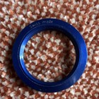 Gucci Bezel Swiss Made Blue   Silver Metal Watch Bezel Ring Rare