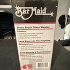 Bar Maid Gwm-300 Manual Upright Three-brush Glass Washer  Synthetic Bristles