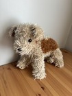 Vtg Ty 1992 16    Terrier Puppy Dog Stuffed Animal Large Toffee Shaggy Terrier
