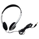 3 5mm Audio Portable Wired Headphones Over-ear Stereo Hi-fi Headset Earphones Us