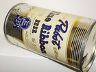 Pabst Blue Ribbon  it s Blended it s Splendid  Irtp - Miwaukee Flat Top Beer Can