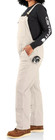 New Carhartt Or6001-w Rugged Flex Canvas Bib Overalls Stretch Fit Womens L 12-14
