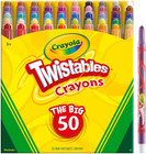 Mini Twistables Crayons  50ct  - Ideal For Kids  Arts   Crafts