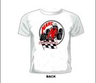 Vintage Race gasser T-shirt  Northern Auto Racing Club  narc 