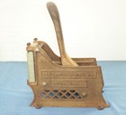  Vtg Bloomfield French Fry Cutter Cast Iron  Made In Chicago Ill 