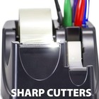 Commercial Industrial 2  Inch Packing Tape Dispenser Heavy Duty Tabletop Desktop