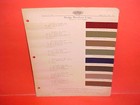 1932 Dodge Roadster Convertible Phaeton Business Club Coupe Sedan Paint Chips 32