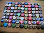88 Lot Assorted Beer Bottle Cap s All Diffrent  no Dents   crafts 