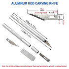 Aluminum Craft Knife Precision Art Cutting Knife Diy Carving Tool New