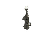 Spoontiques Pewter Wizard With Swarvski Crystal Ball   Crystal Staff Cmr590