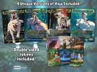 Wolf Princess Commander Deck Voja Mtg Edh Anime Style Proxy Deck