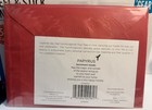 Papyrus Christmas Greeting Card Poinsettias   Candles W  Envelope