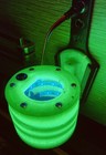 Custom Ice Fishing Glow Cup  Uv Makes Jigs Glow  Designed And Made In Usa 