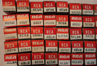 Lot Of 100 Vintage Rca Tubes  Pentodes Triodes Audio And Much More  Clean Nos
